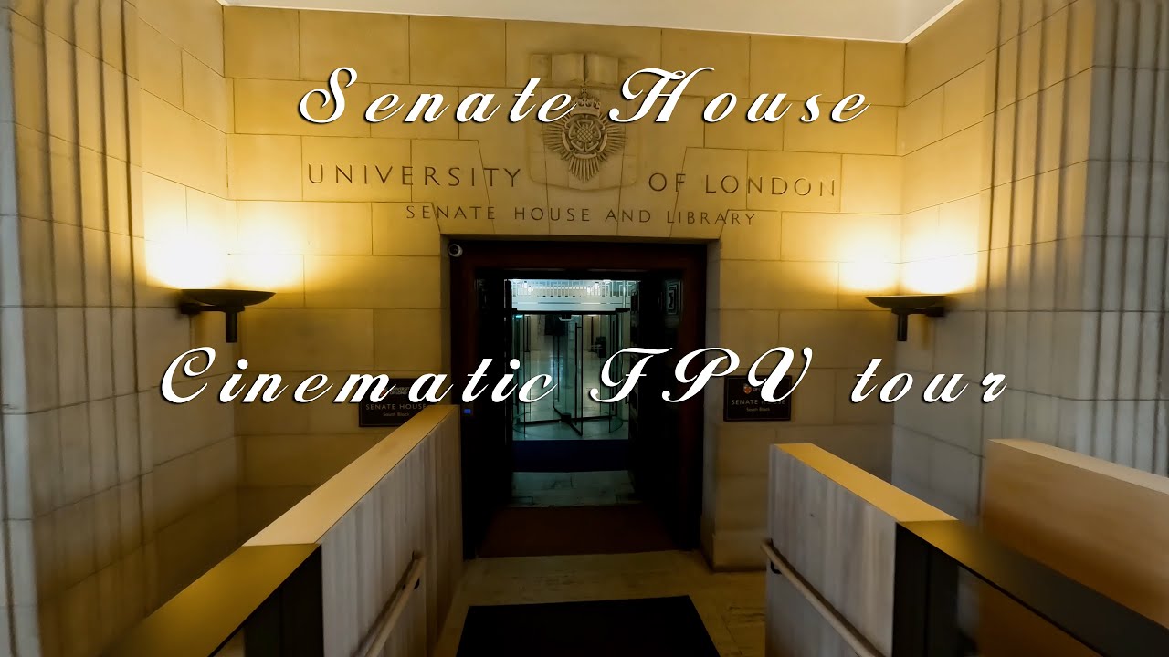 Exclusive FPV Drone Tour: The Stunning Senate House