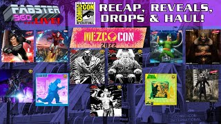 SDCC Recap, Reveals, Drops & Haul! -  Fabster...LIVE! S2E4