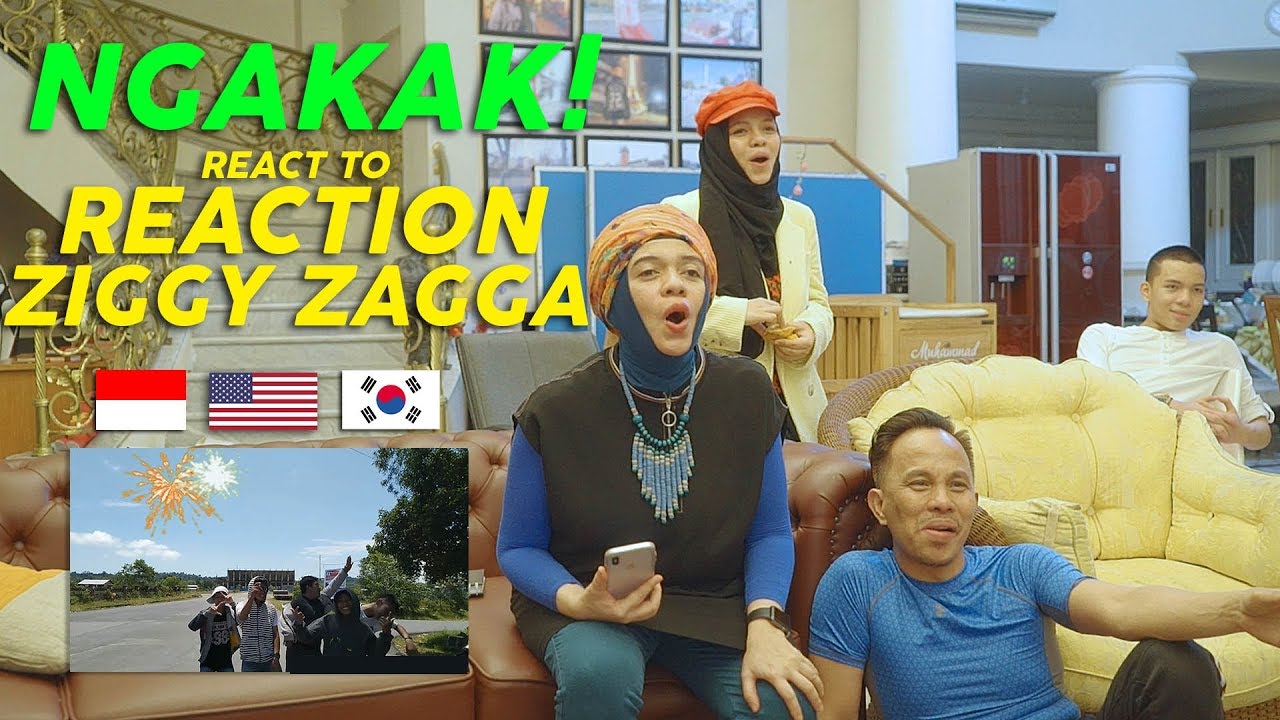 Lucu Parah!! Reaksi Nonton Reaction Ziggy Zagga Gen Halilintar Part 1