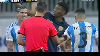 Copa America 2024; Argentina vs Ecuador extended highlights.