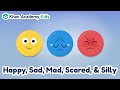 Happy, Sad, Mad, Scared, &amp; Silly | Feelings and Emotions for Kids | Khan Academy Kids