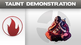 [TF2] Pyro taunt replacement demonstration: The Sitting Pyro