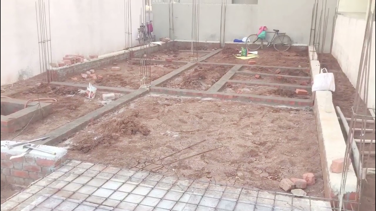 JD Construction (septic tank slab reinforcement work & plinth beam bottom brick work )