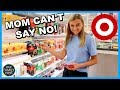 MOM CAN'T SAY NO IN TARGET! NO LIMIT SHOPPING!