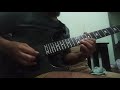 Dream Theater - Barstool Warrior guitar solo cover (guitar only)