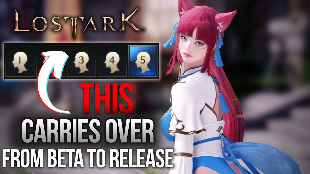 LOST ARK - THIS CARRIES OVER FROM BETA TO RELEASE! DO IT BEFORE BETA ENDS