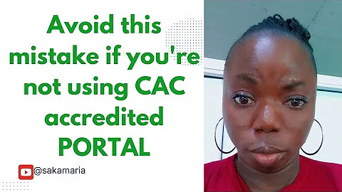 Mistake to avoid if you're doing your CAC registration yourself.