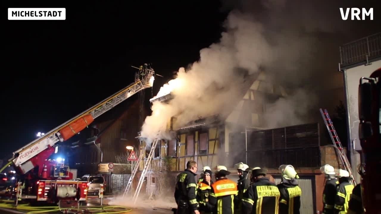 Wohnhausbrand Michelstadt