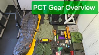 My 2024 PCT Gear Overview
