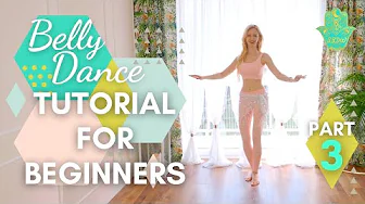 Belly Dance tutorial for beginners - part 3 shimmy - Best Belly Dance Workout