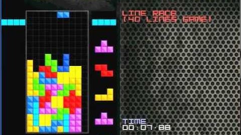 Nullpomino Sprint New World Record 19.55second