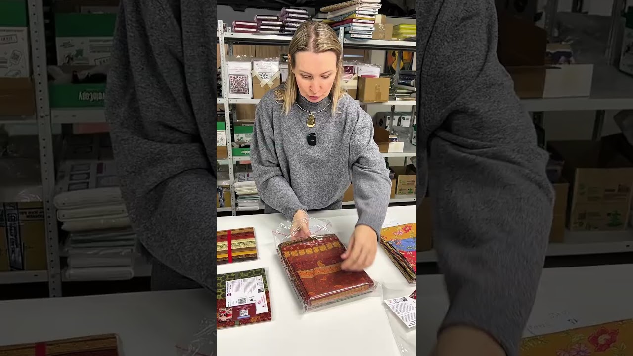 Подготовила новые наборы для пэчворка