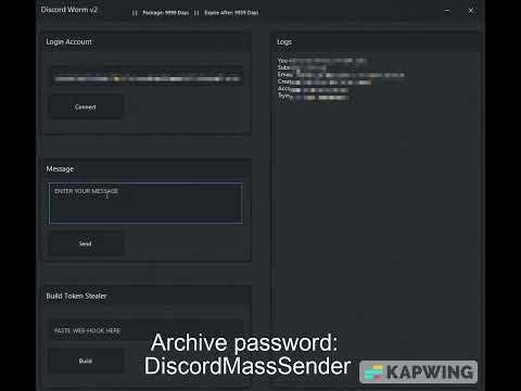 Discord Mass DM Bot Sender (Free version)