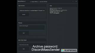 Discord Mass DM Bot Sender (Free version)