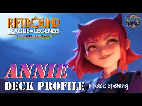 1st Place Skirmish Annie Deck Profile and Pack Opening | Riftbound League of Legends TCG