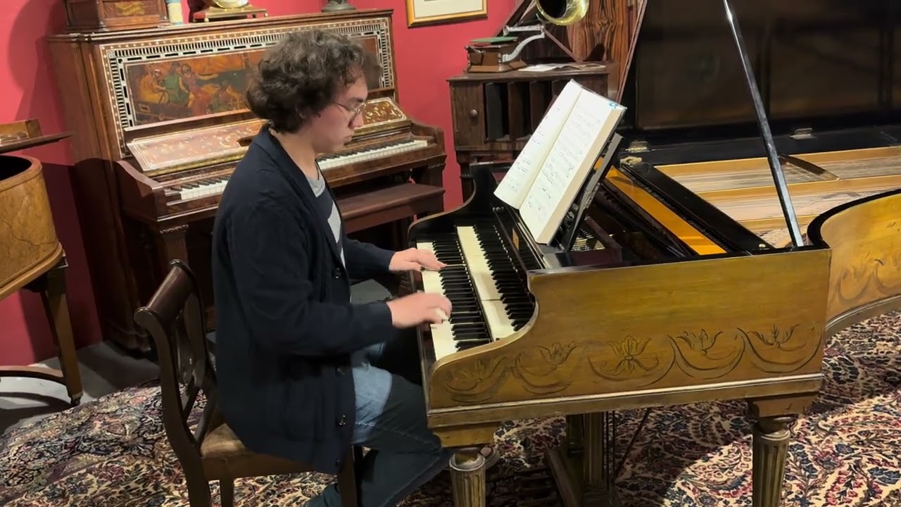 1926 Pleyel Harpsichord: Froberger Toccata X 