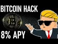 Best Place to Buy &amp; Store Bitcoin 8% APY Dividend | CryptoCurrency Hack MyConstant &amp; Coinbase Review
