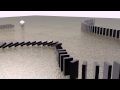 3ds max Domino simulation