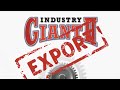 Ile można zarobić na eksporcie? Industry Giant 2.