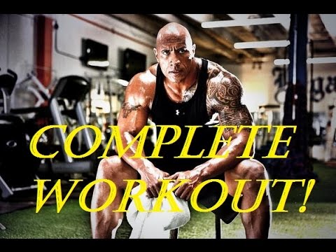 The Rock workout 2015 - the complete hercules routine 