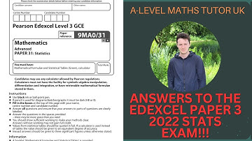 How to answer the HARDEST Paper 3 Edexcel 2022 A-level STATISTICS Question!!! (Correlation Tests!!!)