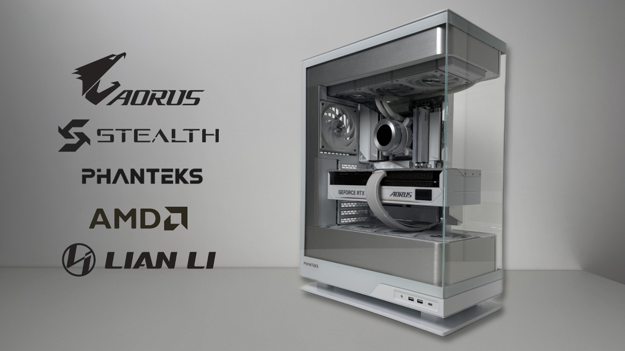 White & Clean | 9800X3D + RTX 5080 | PC Build