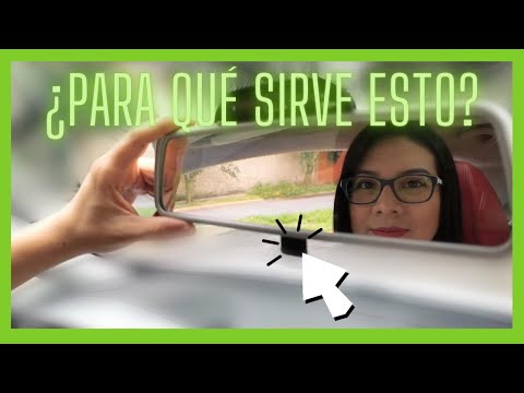 Video: ¿Qué sucede cuando gira el espejo retrovisor de su automóvil hacia arriba o hacia abajo?