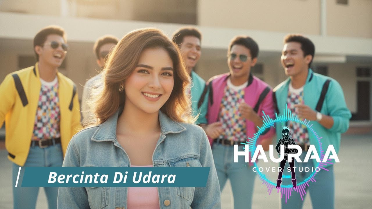 Bercinta di Udara - Farid Hardja | Pop Cover by. Hauraa Cover Studio | Punk Pop Re-Style | #4K HD