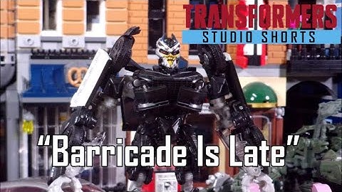 TRANSFORMERS Studio Shorts | Barricade is Late