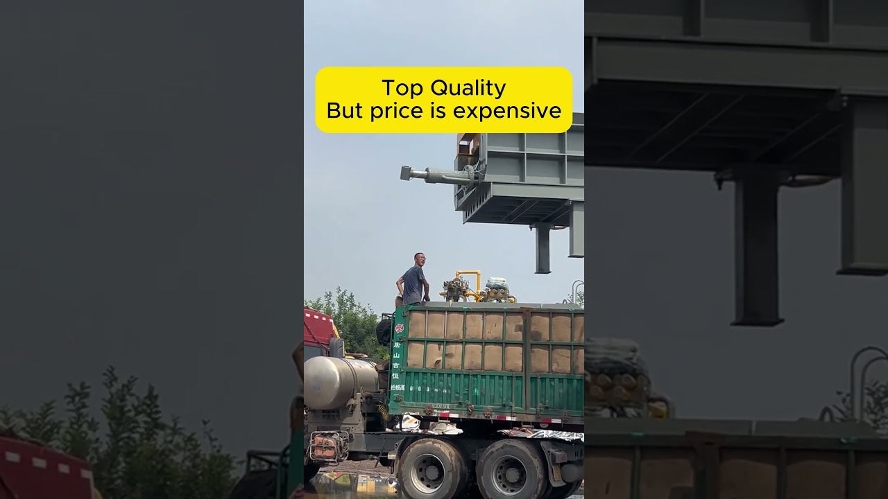 400T scrap metal shear installed for our customer, top quality 2 years warranty, but price expensive