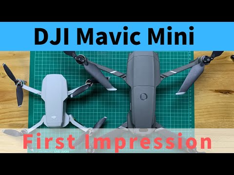 DJI Mavic Mini 開封から初フライトまで |中国 249g版
