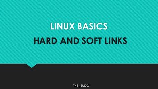 Linux Basics: Using Links. Hard and Soft Links screenshot 4