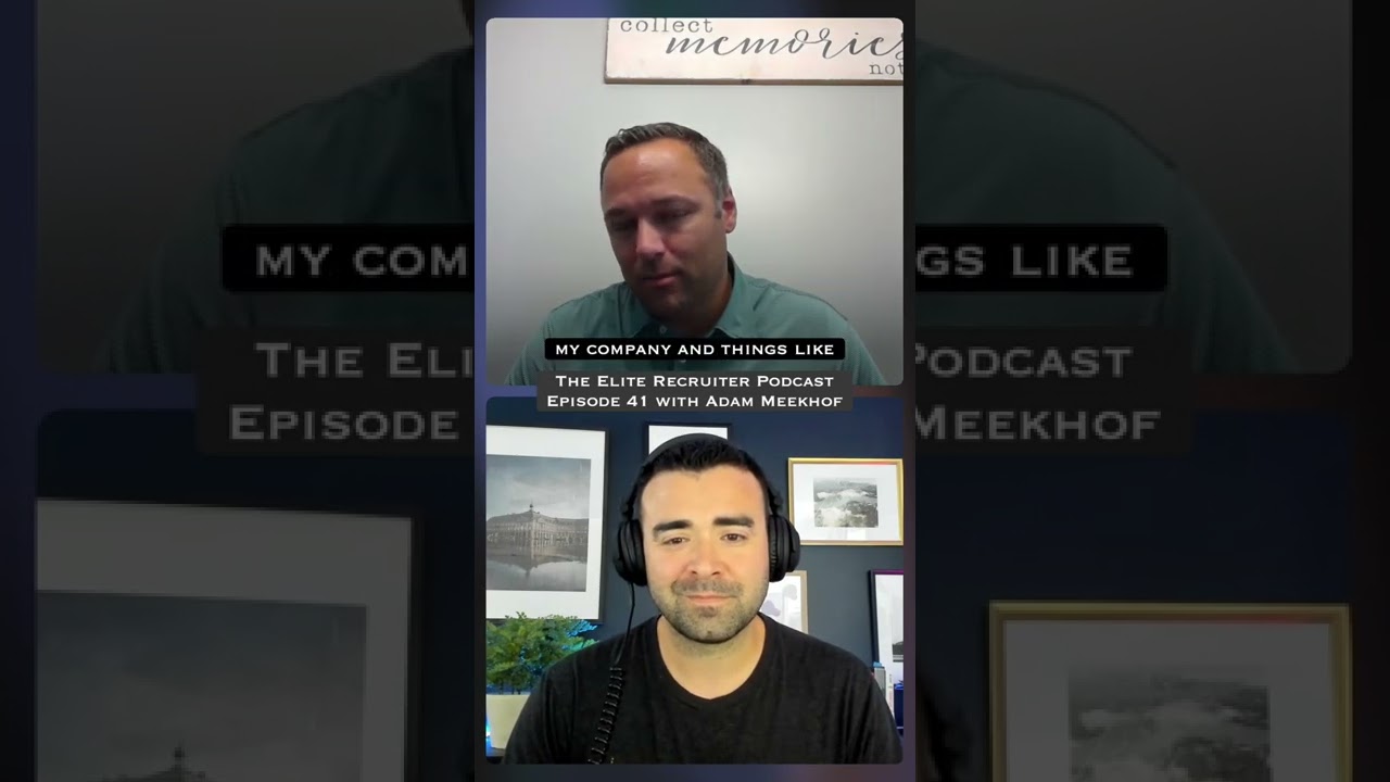 Recruiters always need to remember. Candidates are an actual human being and you can’t forget that.