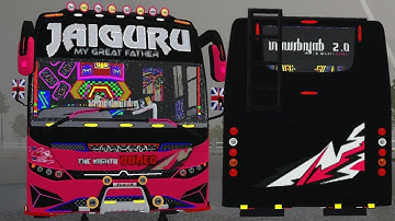 zed vega v1 kerala jaiguru  tourist bus mod | bus simulator indonesia | bussid |