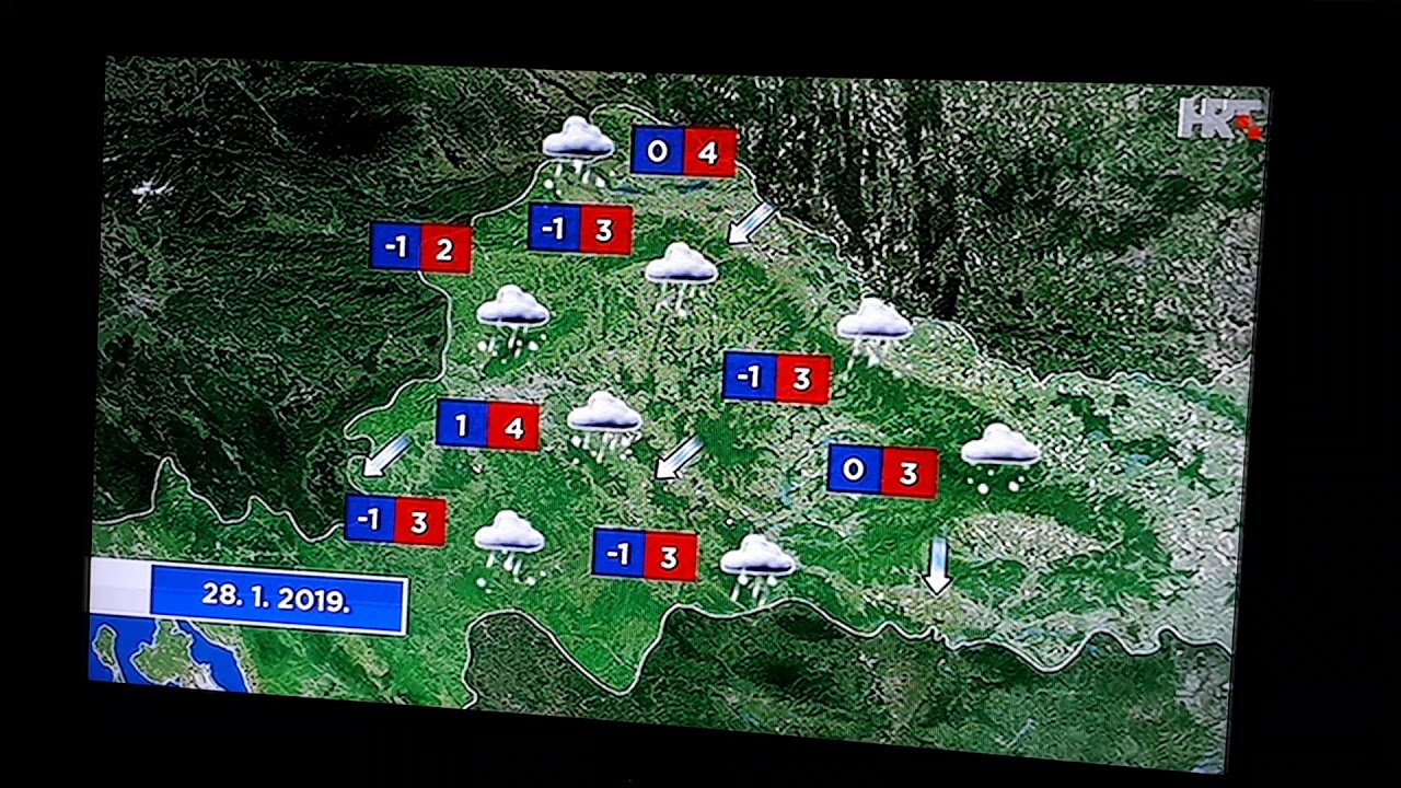 HRT1 - Vrijeme - 27.01.2019. - YouTube