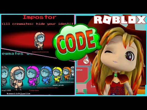 Chloe Tuber Roblox Amongst Us Among Us Code And Being The Lone Impostor - roblox among us codes