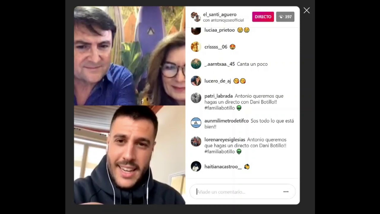 Entrevista Antonio José (cantante)