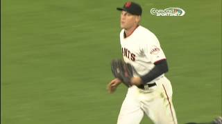 2013/07/09 Pence's diving catch
