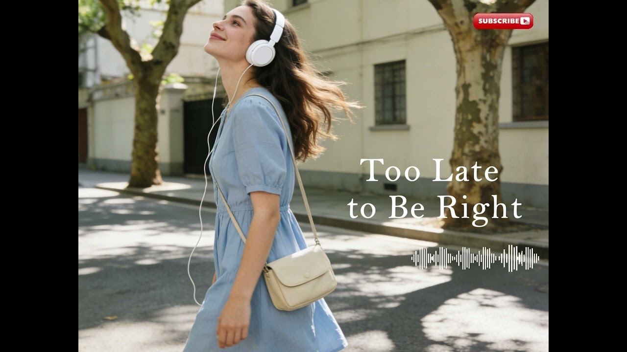 Too Late to Be Right  -  Pop R&B