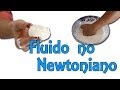 Cómo hacer fluido no newtoniano - Experimento con maicena (Experimentos Caseros)