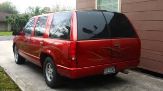 1999 Cadillac Escalade conversion