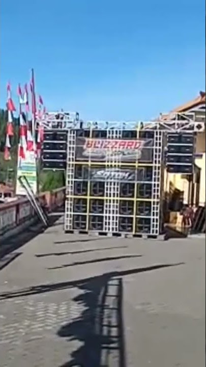 BLIZARD || perdana cek sound di lereng bromo full spl