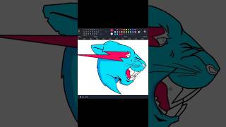 🎨 Painting MrBeast logo in MS Paint Challenge!