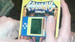 Columns Hashy Top-In Pocket Boy Handheld LCD Game screenshot 4