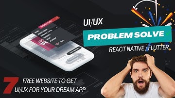 ui ux design | react native & Flutter app UI/UX😍 | ui design react native | ui ux design tutorial