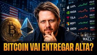 BITCOIN PAROU DE CAIR? O Enfraquecimento da Queda e o Topo da Nvidia!