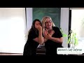 14 Women's Self Defense: Front Strangle Release. See #15 Back Strangle Release Next.
