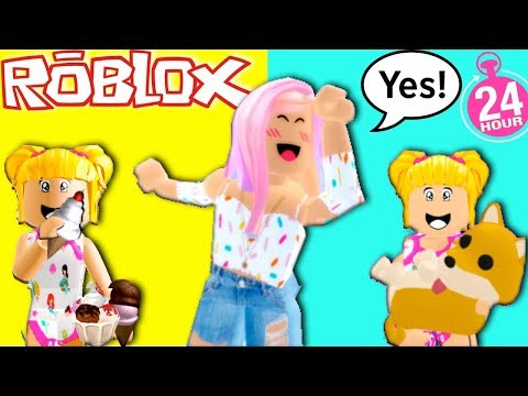 Saying Yes To Baby Goldie For 24 Hrs In Roblox Titi Games Youtube - baby goldie escapes roblox candyland obby titi games youtube