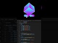 I Made a 3D Cube with ON/OFF Control Using Code #youtubeshorts #viralshorts #trending #fyp #explore