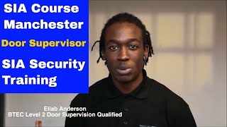 SIA Course Manchester | Door Supervisor | SIA Security Training